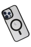 Mey İthalat®  iPhone 14 Pro Kılıf Room Magneticsafe Silikon - Siyah