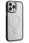 Mey İthalat®  iPhone 14 Pro Kılıf Room Magneticsafe Silikon - Köknar Yeşili