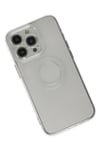 Mey İthalat®  iPhone 14 Pro Kılıf Santa Lens Silikon - Şeffaf