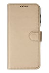 Mey İthalat®  iPhone 14 Pro Kılıf Trend S Plus Kapaklı Kılıf - Gold