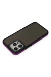 Mey İthalat®  iPhone 14 Pro Max Harvel Kapak - Derin Mor
