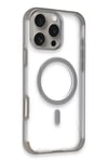 Mey İthalat®  iPhone 14 Pro Max Hilton Magsafe Kapak - Titan Gri