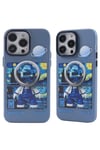 Mey İthalat®  iPhone 14 Pro Max Kılıf  Desenli Kapak -  Mavi - 1