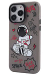 Mey İthalat®  iPhone 14 Pro Max Kılıf  Desenli Kapak -  Siyah - 1