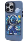 Mey İthalat®  iPhone 14 Pro Max Kılıf  Desenli Kapak -  Mavi - 1