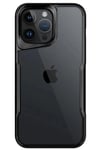 Mey İthalat®  iPhone 14 Pro Max Kılıf Boyi Silikon Kapak - Siyah