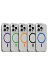 Mey İthalat®  iPhone 14 Pro Max Kılıf Bubble Magsafe Kapak - Mor