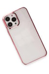 Mey İthalat®  iPhone 14 Pro Max Kılıf Element Silikon - Pembe