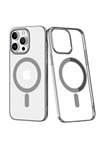 Mey İthalat®  iPhone 14 Pro Max Kılıf Element Magneticsafe Sert Kapak - Gümüş