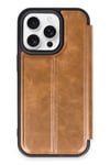 Mey İthalat®  iPhone 14 Pro Max Kılıf Flip Cover - Taba