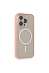 Mey İthalat®  iPhone 14 Pro Max Kılıf Grand Magneticsafe Kapak - Pembe