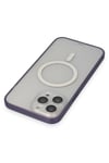 Mey İthalat®  iPhone 14 Pro Max Kılıf Grand Magneticsafe Kapak - Mor