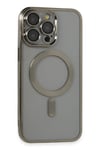 Mey İthalat®  iPhone 14 Pro Max Kılıf Kross Magneticsafe Kapak - Titan Gri