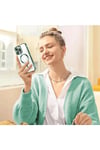 Mey İthalat®  iPhone 14 Pro Max Kılıf Kross Magneticsafe Kapak - Rose