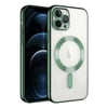 Mey İthalat®  iPhone 14 Pro Max Kılıf Kross Magneticsafe Kapak - Koyu Yeşil