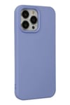 Mey İthalat®  iPhone 14 Pro Max Kılıf Nano içi Kadife Silikon - Lila