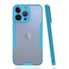 Mey İthalat®  iPhone 14 Pro Max Kılıf Platin Silikon - Mavi
