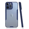 Mey İthalat®  iPhone 14 Pro Max Kılıf Platin Silikon - Lacivert