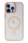 Mey İthalat®  iPhone 14 Pro Max Kılıf Room Magneticsafe Silikon - Pudra