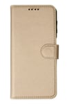 Mey İthalat®  iPhone 14 Pro Max Kılıf Trend S Plus Kapaklı Kılıf - Gold