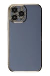 Mey İthalat®  iPhone 14 Pro Max Kılıf Volet Silikon - Mavi