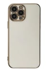 Mey İthalat®  iPhone 14 Pro Max Kılıf Volet Silikon - Beyaz