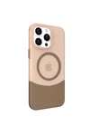 Mey İthalat®  iPhone 14 Pro Max PC Suit Magsafe Kapak - Kahverengi