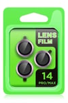 Mey İthalat®  iPhone 14 Pro Max Raze Metal Kamera Lens - Gümüş