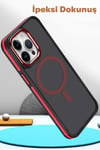 Mey İthalat®  iPhone 14 Pro Max Winner Magsafe Kapak - Derin Mor