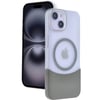 Mey İthalat®  iPhone 14 Velar Magsafe Kapak - Natural Grey