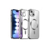 Mey İthalat®  iPhone 15 Kılıf Kross Magneticsafe Kapak - Titan Gri
