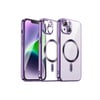 Mey İthalat®  iPhone 15 Kılıf Kross Magneticsafe Kapak - Mor