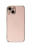Mey İthalat®  iPhone 15 Kılıf Volet Silikon - Pembe