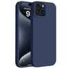 Mey İthalat®  iPhone 15 Plus Kılıf First Silikon - Lacivert
