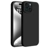 Mey İthalat®  iPhone 15 Plus Kılıf First Silikon - Siyah