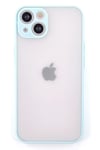 Mey İthalat®  iPhone 15 Plus Kılıf Montreal Silikon Kapak - Turkuaz