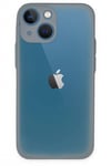 Mey İthalat®  iPhone 15 Plus Kılıf Montreal Silikon Kapak - Gri