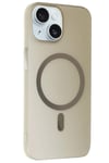 Mey İthalat®  iPhone 15 Plus Tuna PC Slim Magsafe Kapak - Titan Gri