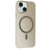 Mey İthalat®  iPhone 15 Plus Tuna PC Slim Magsafe Kapak - Titan Gri