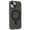 Mey İthalat®  iPhone 15 Plus Tuna PC Slim Magsafe Kapak - Siyah