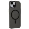 Mey İthalat®  iPhone 15 Plus Tuna PC Slim Magsafe Kapak - Siyah
