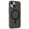 Mey İthalat®  iPhone 15 Plus Tuna PC Slim Magsafe Kapak - Siyah