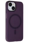 Mey İthalat®  iPhone 15 Plus Tuna PC Slim Magsafe Kapak - Derin Mor
