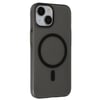 Mey İthalat®  iPhone 15 Plus Tuna PC Slim Magsafe Kapak - Siyah