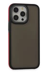 Mey İthalat®  iPhone 15 Pro Harvel Kapak - Kırmızı