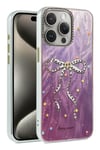 Mey İthalat®  iPhone 15 Pro Kılıf Blade Aynalı Desenli Kapak - Desen 1