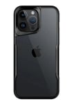 Mey İthalat®  iPhone 15 Pro Kılıf Boyi Silikon Kapak - Siyah