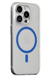 Mey İthalat®  iPhone 15 Pro Kılıf Bubble Magsafe Kapak - Mavi