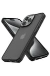 Mey İthalat®  iPhone 15 Pro Kılıf Elegant Kapak - Siyah