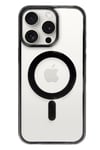 Mey İthalat®  iPhone 15 Pro Kılıf Erozi Magsafe Kapak - Siyah